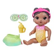 Boneca Bebe - Baby Alive Dia no Spa Cabelo Preto - Hasbro