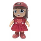 Boneca Gi Luccas Neto Aventureira Vermelha Original Rosita