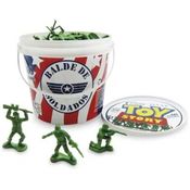 Balde Com 100 Soldados Toy Story - Toyng