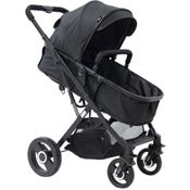 CARRINHO DE BEBE REVERSIVEL MAGNUS PRETO - BABY STYLE
