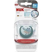 Chupeta de Silicone STAR 6+ Meses Bico ORAL FIT NUK
