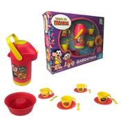 Turma Da Mônica Jogo De Chá Kit Cozinha Garrafinha Sai Água Cor Multicolor