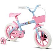 Bicicleta Infantil Aro 12 Paty Azul Bebê e Rosa Verden 10474