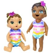 KIT ROUPA BONECA BABY ALIVE - MAIO TIE DYE GATA SEREIA