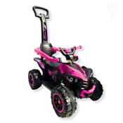 QUADRICICLO DE EMPURRAR VELOCE ROSA - BABY STYLE