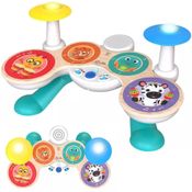 CONJUNTO DE BATERIA MUSICAL INFANTIL PREMIUM - BABY EINSTEIN