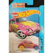 *Embalagem danificada* *T-Hunt* Hot Wheels City - Volkswagen Beetle (Fusca)
