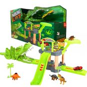 Pista Para Carrinhos Hot Wheels Dinossauro Mais Carrinho