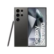 Smartphone Samsung Galaxy S24 Ultra Titânio Preto 512GB, Inteligência Artificial, Tela de 6.8", 12GB RAM, S Pen, Processador Snapdragon 8 Gen 3