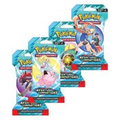 Pokémon TCG Amigos de Jornada Box Kit c/ 4 Boosters Copag