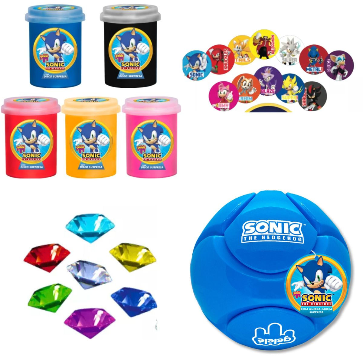 Geleca Mega Slime Ecão 2kg - Dtc - Ri Happy Geleca Mega Slime Ecão 2kg - Dtc - Ri Happy