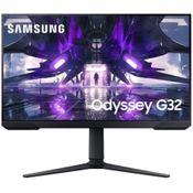 Monitor Gamer Samsung Odyssey G32, 27", FHD, Tela Plana, 165Hz, 1Ms, HDMI, FreeSync Premium, Game Mode