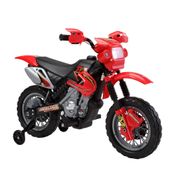 Moto Elétrica 6V Vermelha Bel