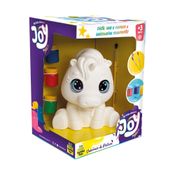Brinquedo Unicornio De Pintura Infantil Guache e Pincel Joy