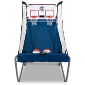 Basquete Eletrônico Pop-A-Shot Home Dual Shot, Basquete de Arcade em Casa, Pontuação com Sensor Infravermelho, 16 Modos, 7 Bolas.