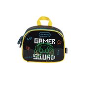 Lancheira Escolar Luxcel Up4You Game Squad Preto