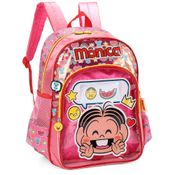 Mochila de Costas Luxcel Turma da Mônica Rosa