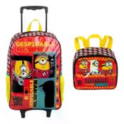 Kit Mochila Lanheira Sestini Meu Malvado Favorio 4 M Amarelo