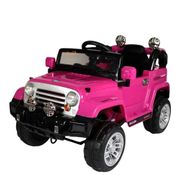 JIPE TRILHA ELETRICO 12V ROSA - BELFIX