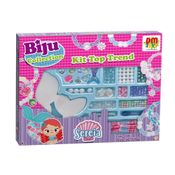 Brinquedo Bijuterias Collection Kit Sereia Top Trend Miçanga