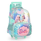Mochila de Rodinhas Oficial Holográfica BARBIE SEREIA Luxcel