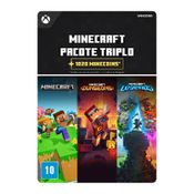 Gift Card Digital - Para Windows - C2c Minecraft Triple Bundle - Microsoft