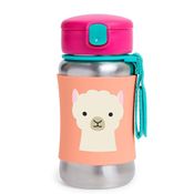 Garrafa Térmica de Aço Inox Zoo Lhama Skip Hop Rosa