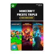 Gift Card Digital - Para Console Xbox - C2c Minecraft Triple Bundle - Microsoft