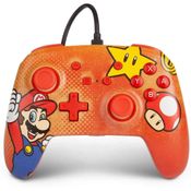 Controle Com Fio Para Nintendo Switch - Super Mario Vintage - PowerA