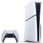 Console PlayStation 5 Slim, SSD 1TB, Edição Físico, Branco + 2 Jogos - Sony