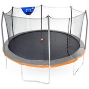 Cama Elastica Capacidade até 125 kg e Tamanho 4 Metros, Skywalker Trampolines, Laranja