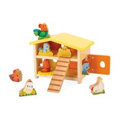Mini Playset - Meu Primeiro Galinheiro - Janod