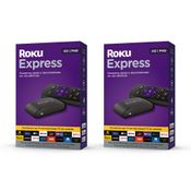 Combo 2 Roku Express Loja Oficial com Alexa, Siri e Google