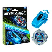 Conjunto com Lançador - Beyblade X Cobalt Dragoon 2-60C - Hasbro