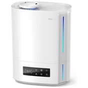 Umidificador 6L com Visor Digital, Difusor de Óleo Essencial, Silencioso e Controle de Umidistato Inteligente para Ambientes até 50m², 110V 22W,