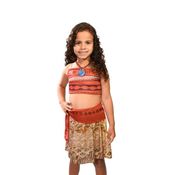 Fantasia Infantil Premium Disney Moana Original Luxuosa