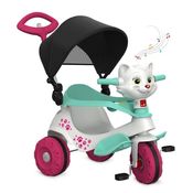 Velobaby Gatinha Com Capota Passeio e Pedal - Bandeirante