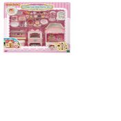 Sylvanian Families-Conjunto Confeitaria da Villa-Epoch Magia