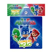 Livro Banho PJ Masks - Cores em ação - Ciranda Cultural