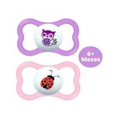 Chupeta Supreme Rosa Dupla 06m+ - Mam