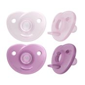 Chupeta Soothie 4-6M dupla Rosa - Avent