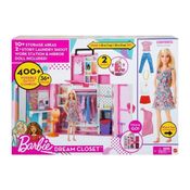 Playset com Boneca e Acessórios - Barbie Dream Closet - Novo Armário dos Sonhos HGX57 - Mattel