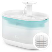 Bebedouro Automático 2.1L Silencioso para Gatos, PETLIBRO PLWF002, Branco
