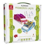 Brinquedo Educativo Didático Aprendendo Primeiros Laços