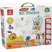Super Kit Pintura Pintando o Sete com 4 Telas para Colorir