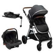 Carrinho Travel S - Com Bebe Conforto e Base - Romanzo - Trio Isofix - Pto Granizo - Infanti - Dorel