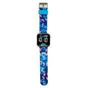 Relógio De Pulso Infantil Stitch De Led - Toyng 58475
