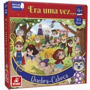 Quebra Cabeça Era Uma Vez 30 Peças Feito em Madeira