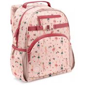Mochila Escolar Infantil 38cm Simple Modern Bailarina para Crianças, Rosa
