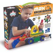 Trator Max Escavadeira para Montar 29 Peças Big Star